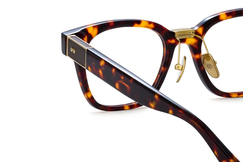 Linda Farrow - Sanchez Eyeglasses Dark Tortoiseshell/Light Gold (C2)