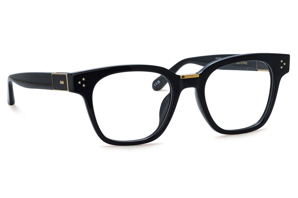 Linda Farrow - Sanchez Eyeglasses Black/Yellow Gold (C1)