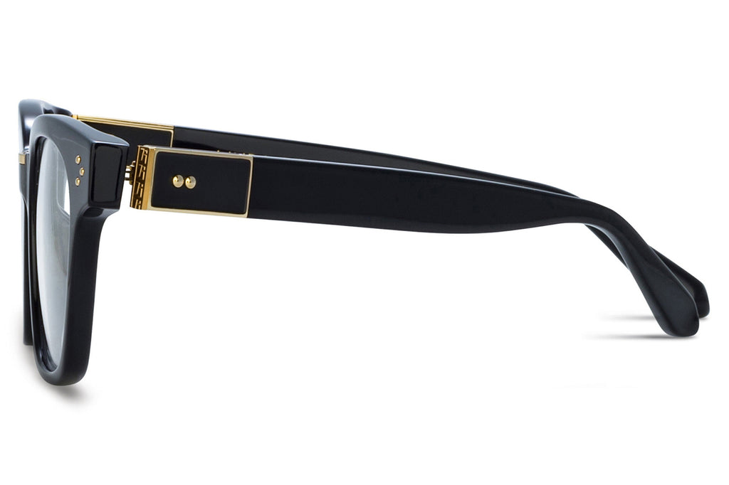 Linda Farrow - Sanchez Eyeglasses Black/Yellow Gold (C1)