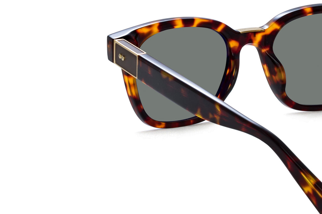 Linda Farrow - Sanchez Sunglasses Dark Tortoiseshell (C5)