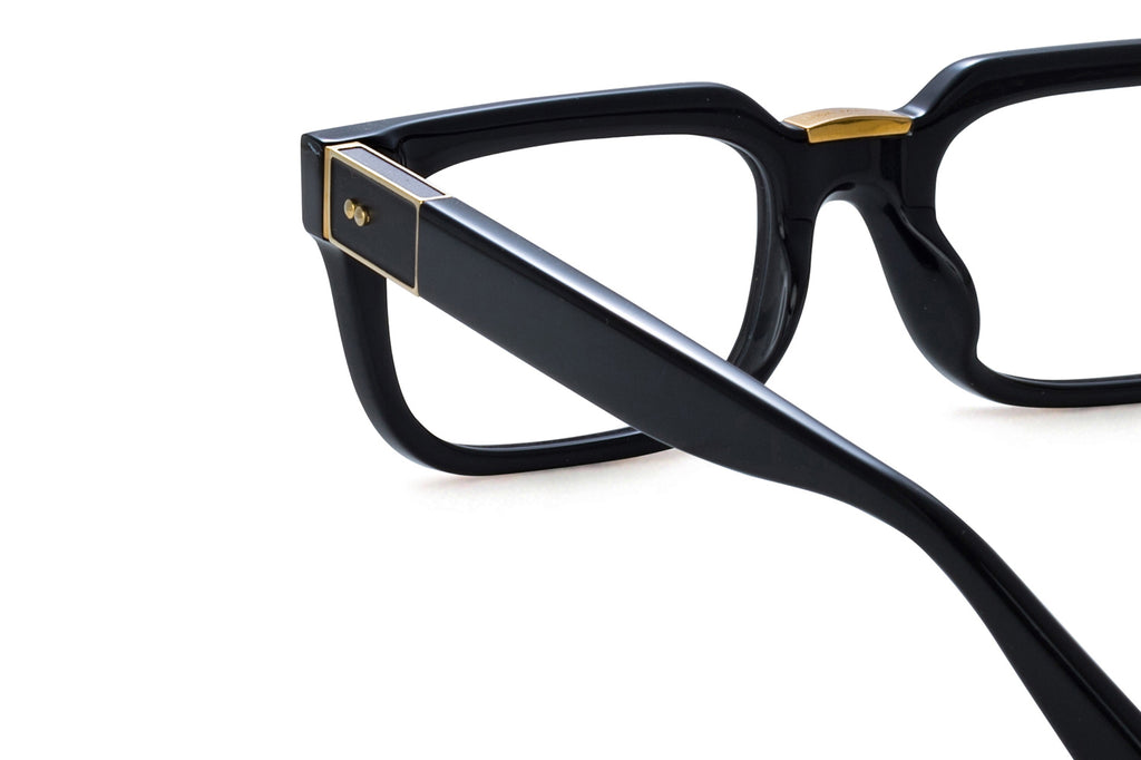 Linda Farrow - Yoan Eyeglasses Black/Yellow Gold (C1)