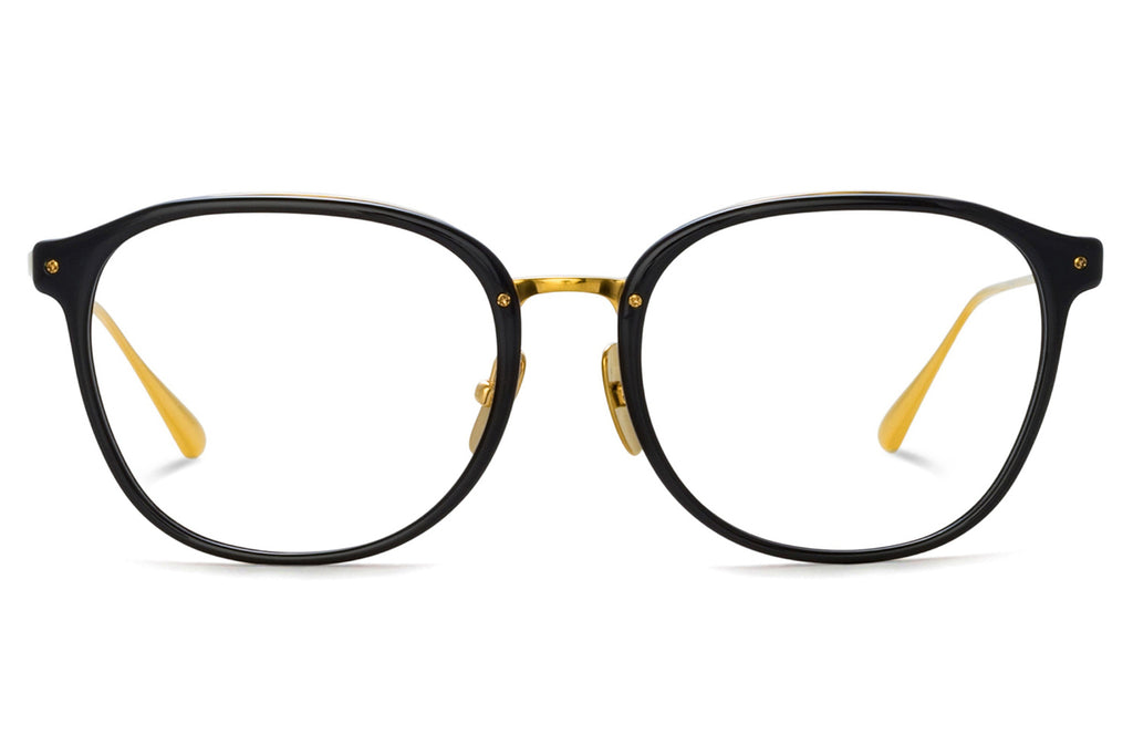 Linda Farrow - Park Eyeglasses Black/Yellow Gold (C1)