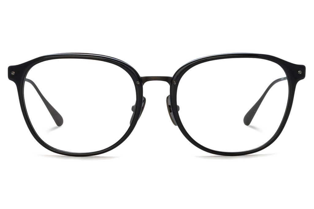 Linda Farrow - Park Eyeglasses Black/Matte Nickel (C2)