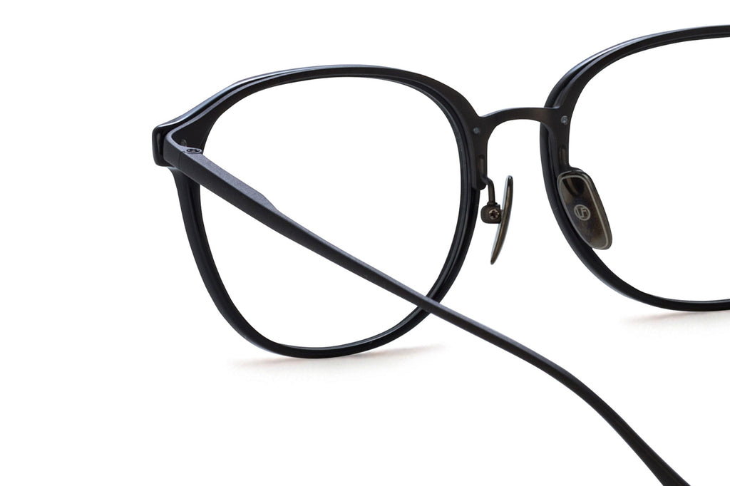 Linda Farrow - Park Eyeglasses Black/Matte Nickel (C2)