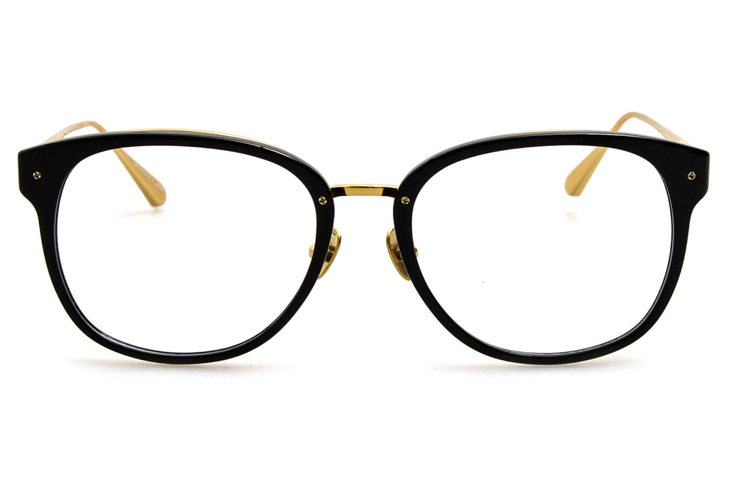 Linda Farrow - Cyrus Eyeglasses Black/Yellow Gold (C1)