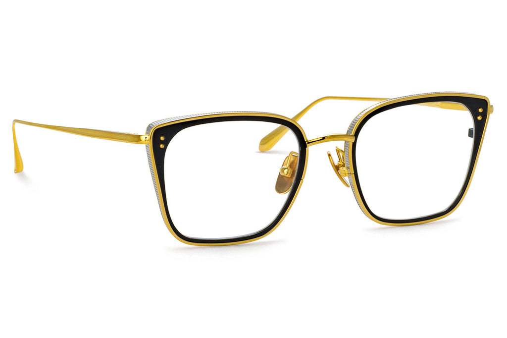 Linda Farrow - Hans Eyeglasses Yellow Gold/Black (C1)