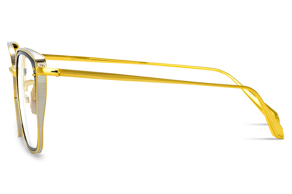 Linda Farrow - Hans Eyeglasses Yellow Gold/Black (C1)