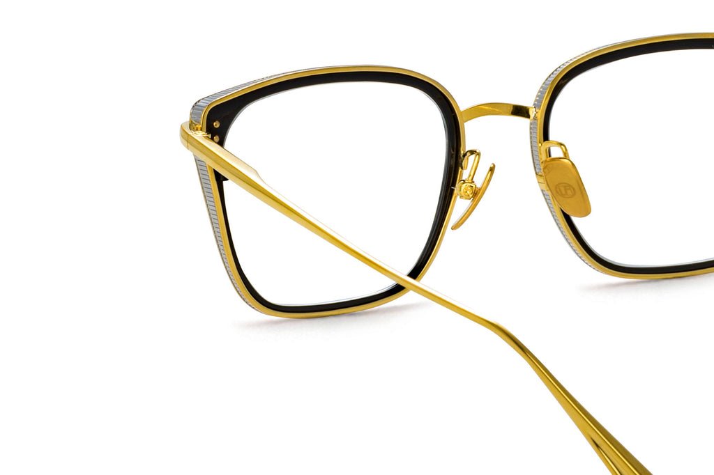 Linda Farrow - Hans Eyeglasses Yellow Gold/Black (C1)