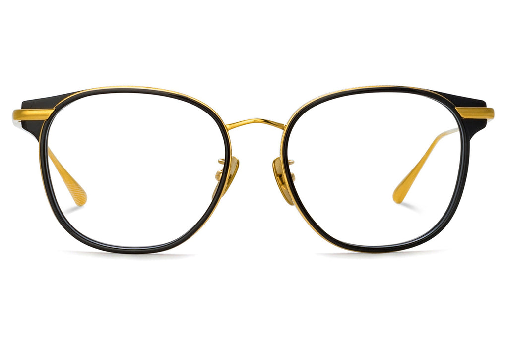 Linda Farrow - Bower Eyeglasses Black/Yellow Gold (C1)