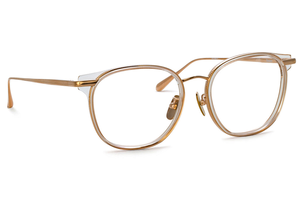 Linda Farrow - Bower Eyeglasses Ash/Rose Gold (C3)