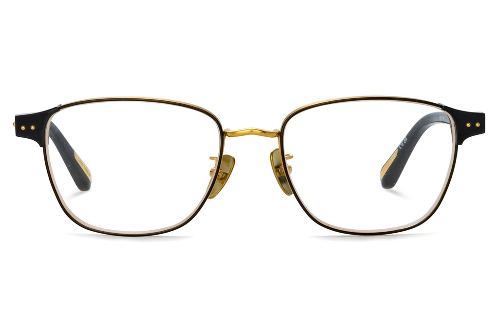 Linda Farrow - Alvar Eyeglasses Black/Yellow Gold (C1)