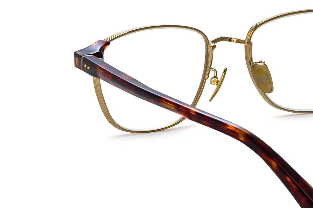 Linda Farrow - Alvar Eyeglasses Dark Tortoiseshell/Light Gold (C2)