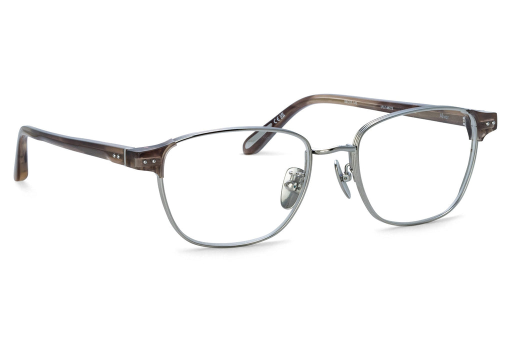 Linda Farrow - Alvar Eyeglasses Grey Horn/White Gold (C3)