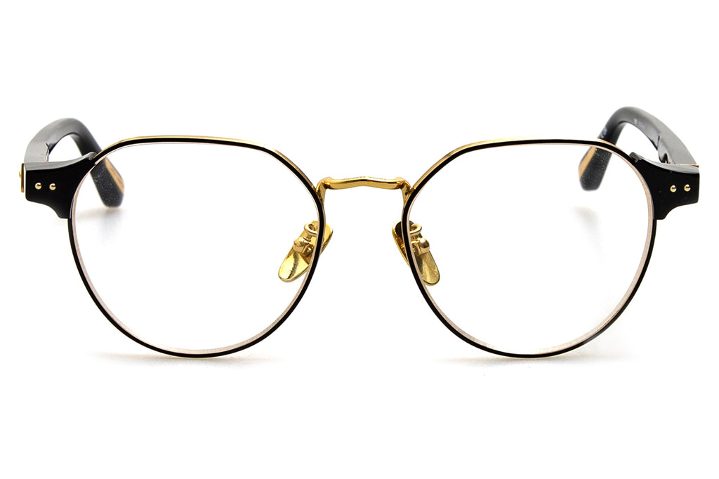 Linda Farrow - Jonathan Eyeglasses Black/Yellow Gold (C1)