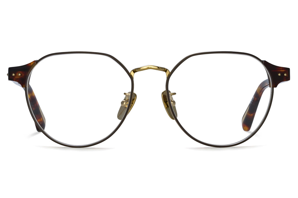 Linda Farrow - Jonathan Eyeglasses Dark Tortoiseshell/Light Gold (C2)