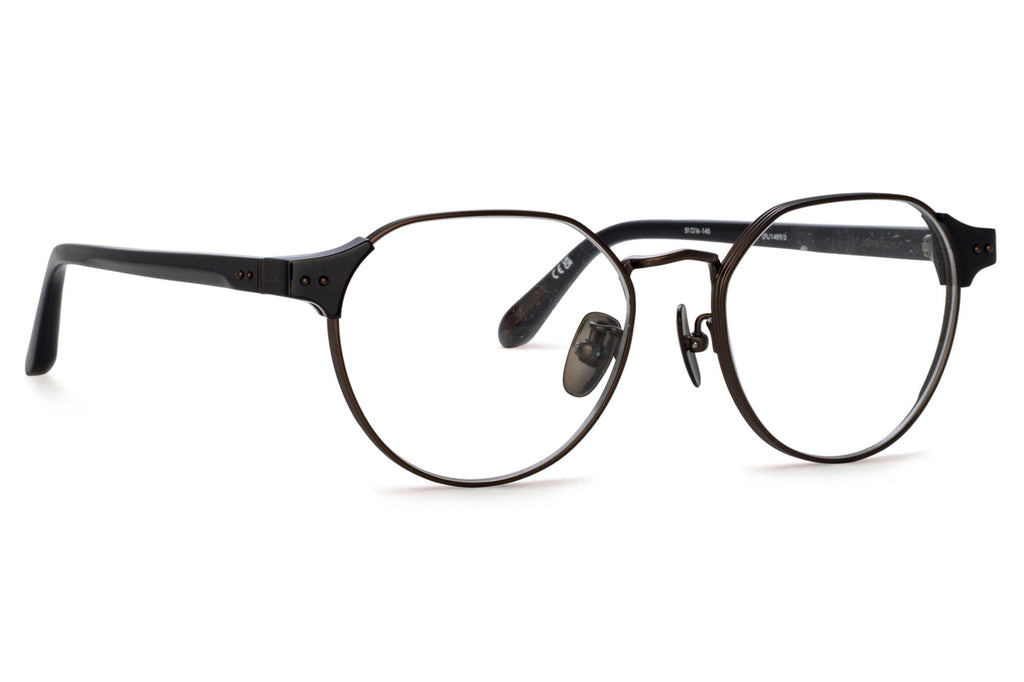 Linda Farrow - Jonathan Eyeglasses Black/Matte Nickel (C3)