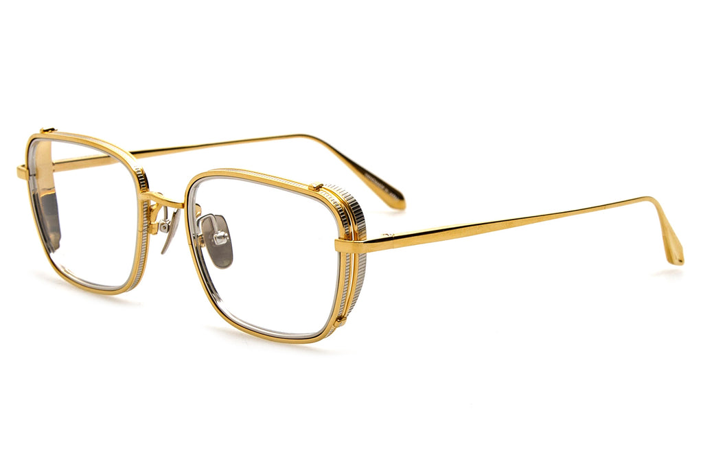 Linda Farrow - Ofer Eyeglasses Yellow Gold/White Gold (C1)