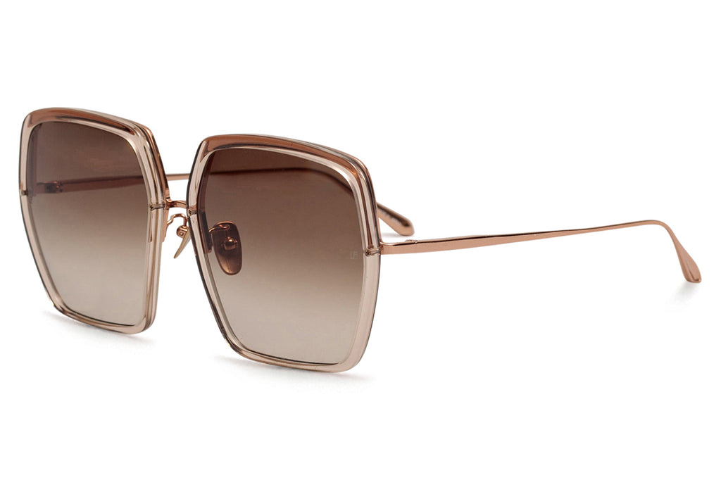 Linda Farrow - Syan Sunglasses Ash/Rose Gold (C2)