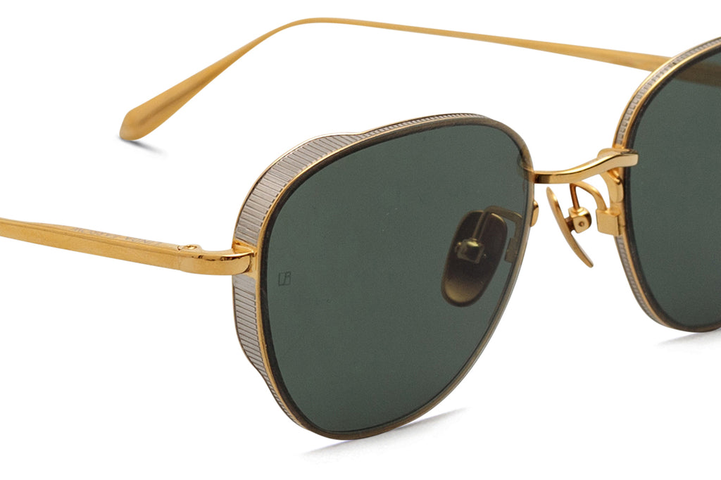 Linda Farrow - Hardy Sunglasses Yellow Gold/White Gold (C1)