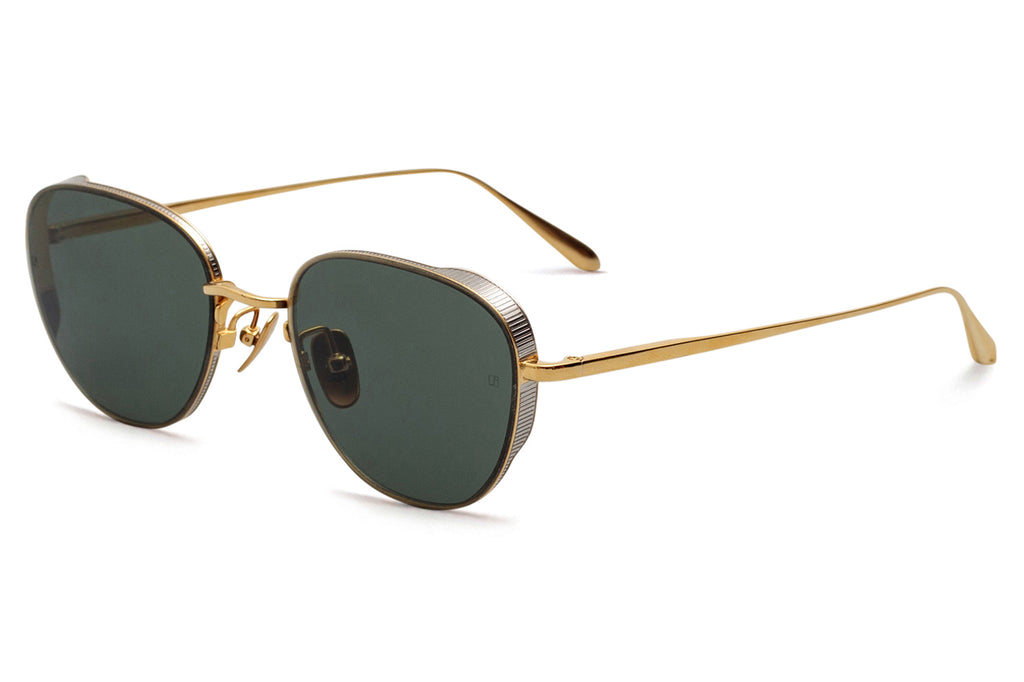 Linda Farrow - Hardy Sunglasses Yellow Gold/White Gold (C1)