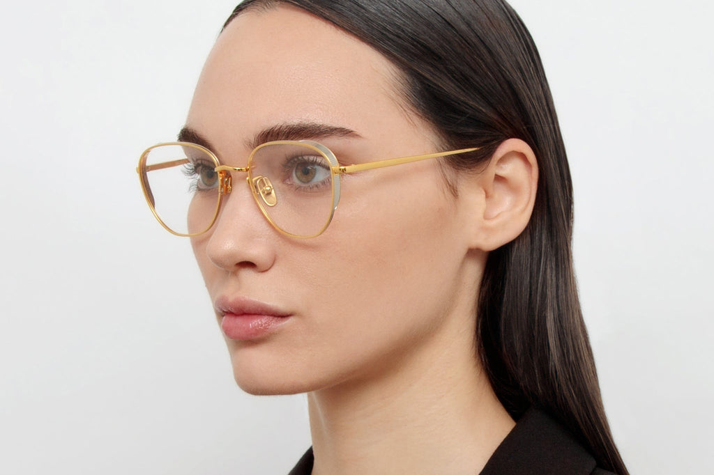 Linda Farrow - Hardy Eyeglasses Yellow Gold (C4)