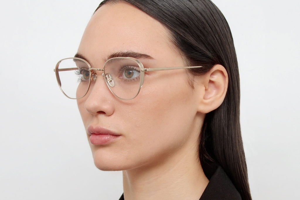 Linda Farrow - Hardy Eyeglasses Light Gold (C6)