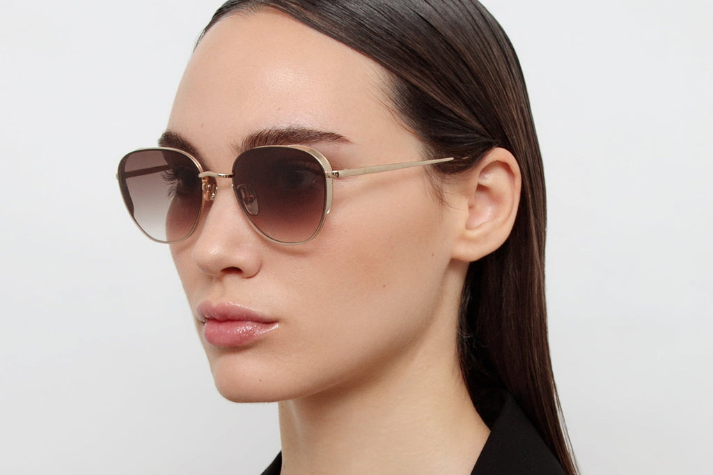 Linda Farrow - Hardy Sunglasses Light Gold (C7)