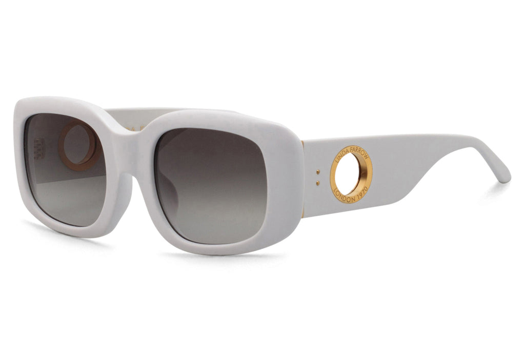 Linda Farrow - Celeste Sunglasses White (C2)