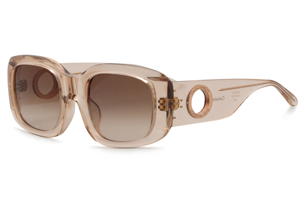 Linda Farrow - Celeste Sunglasses Ash (C3)