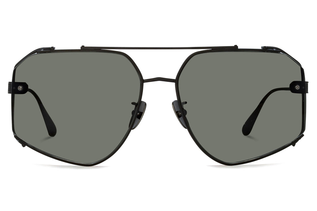 Linda Farrow - Amar Sunglasses Matt Nickel (C2)