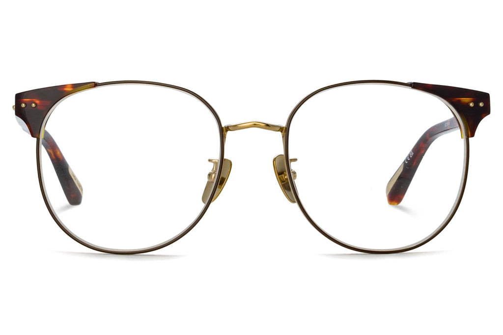 Linda Farrow - Spence Eyeglasses Dark Tortoiseshell/Light Gold (C2)