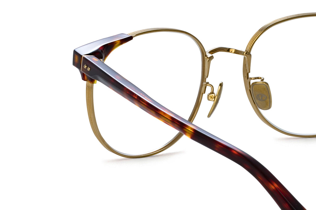 Linda Farrow - Spence Eyeglasses Dark Tortoiseshell/Light Gold (C2)