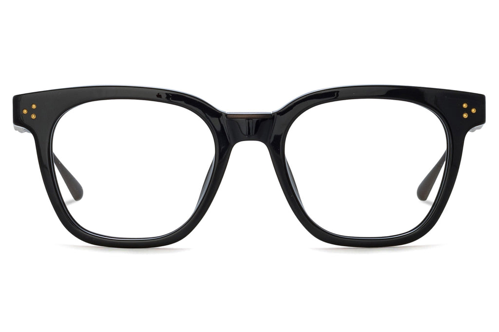 Linda Farrow - Evans Eyeglasses Black/Yellow Gold (C1)