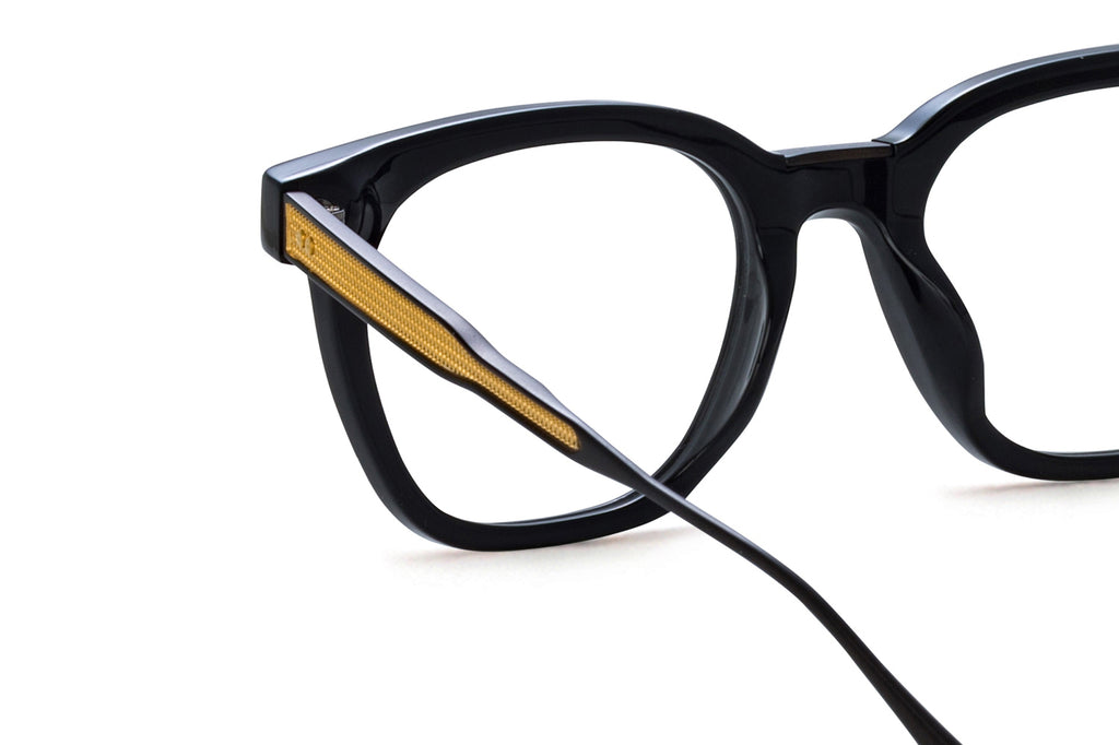 Linda Farrow - Evans Eyeglasses Black/Yellow Gold (C1)