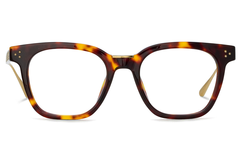 Linda Farrow - Evans Eyeglasses Dark Tortoiseshell/Light Gold (C2)