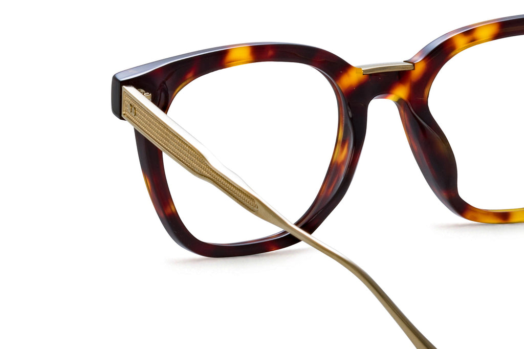 Linda Farrow - Evans Eyeglasses Dark Tortoiseshell/Light Gold (C2)