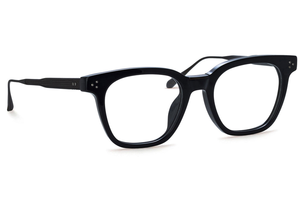 Linda Farrow - Evans Eyeglasses Black/Matte Nickel (C3)