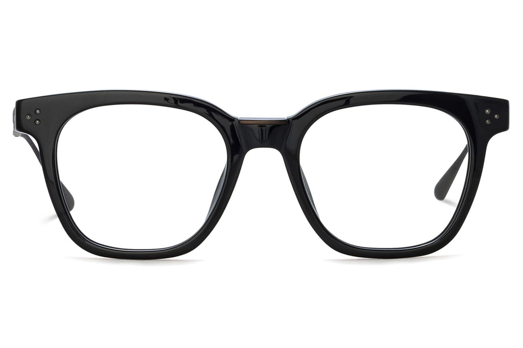 Linda Farrow - Evans Eyeglasses Black/Matte Nickel (C3)