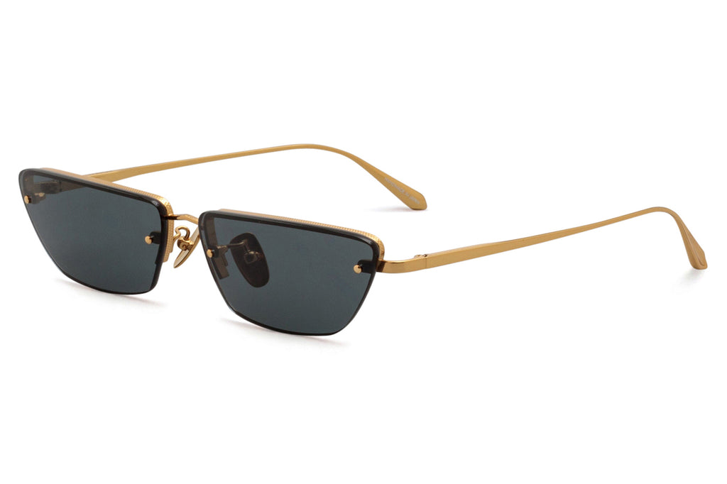 Linda Farrow - Cleo Sunglasses Yellow Gold (C1)