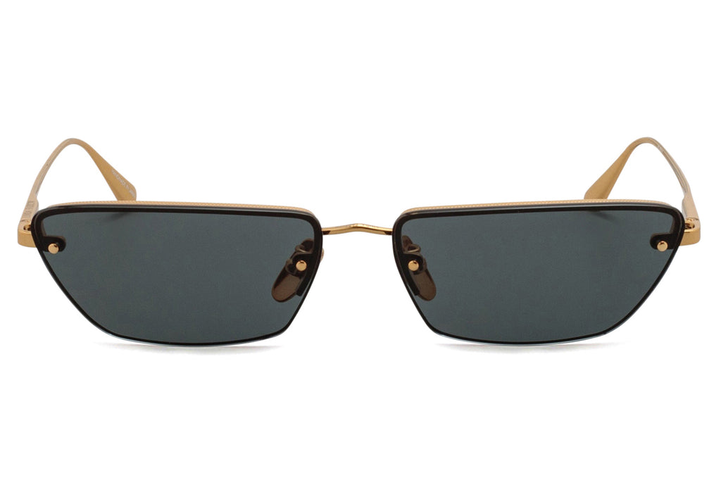 Linda Farrow - Cleo Sunglasses Yellow Gold (C1)