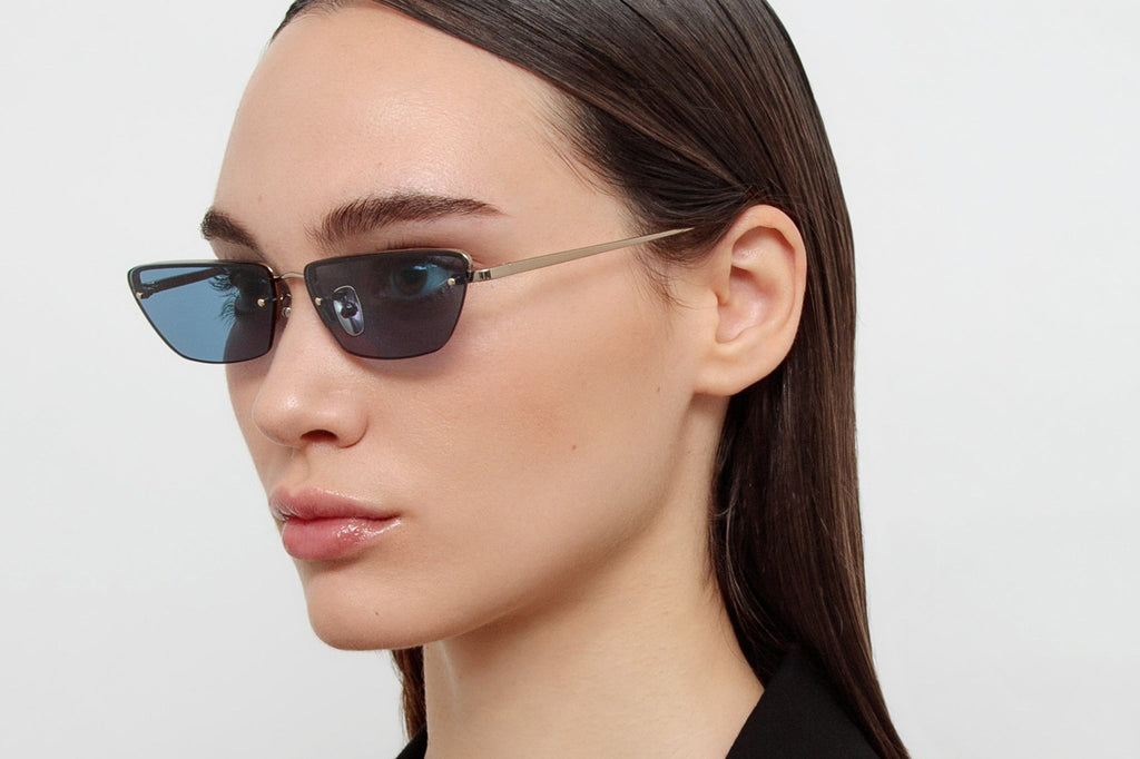 Linda Farrow - Cleo Sunglasses Light Gold (C2)