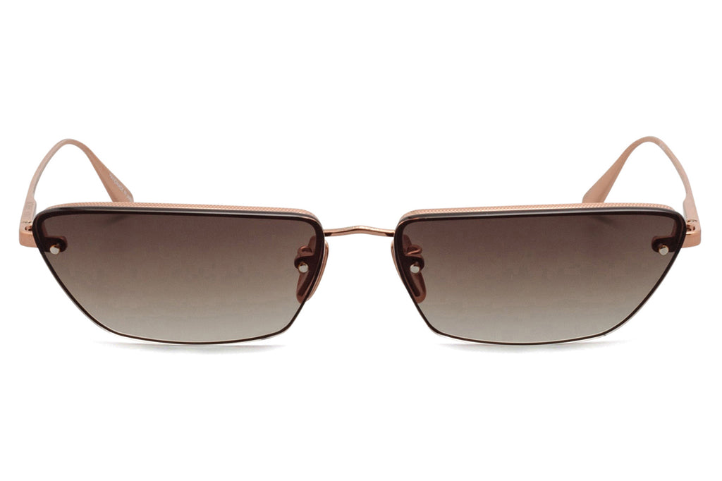 Linda Farrow - Cleo Sunglasses Rose Gold (C3)