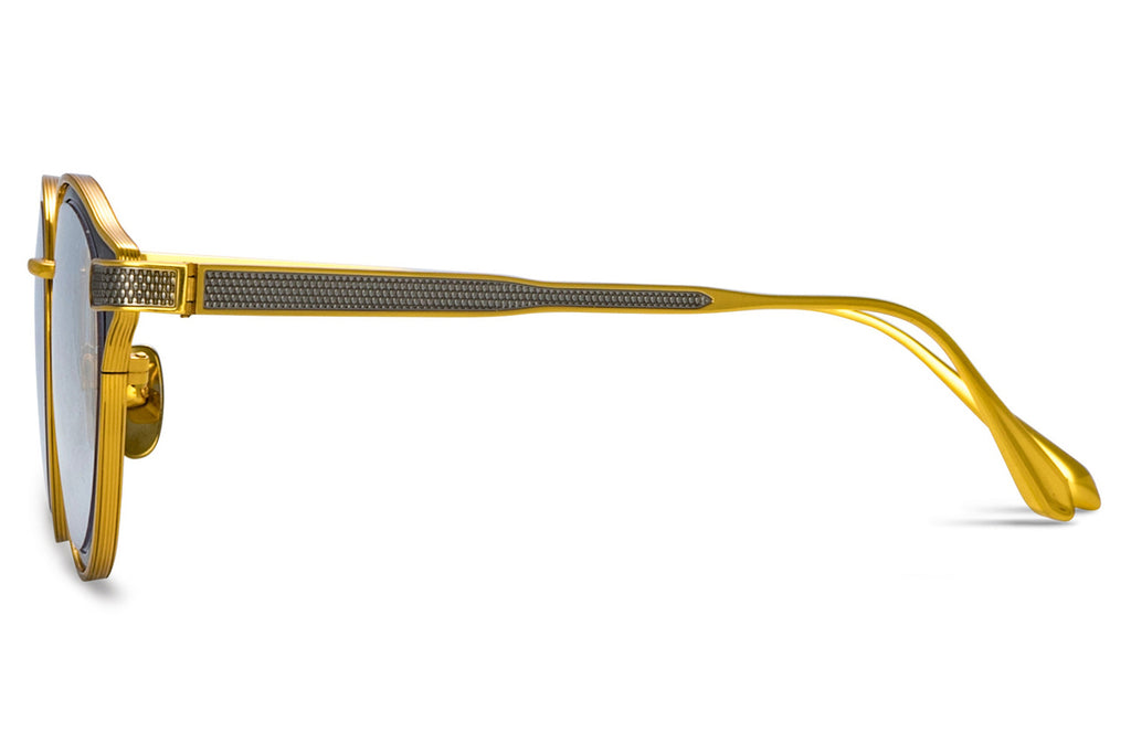 Linda Farrow - Anthony Eyeglasses Black/Yellow Gold (C1)