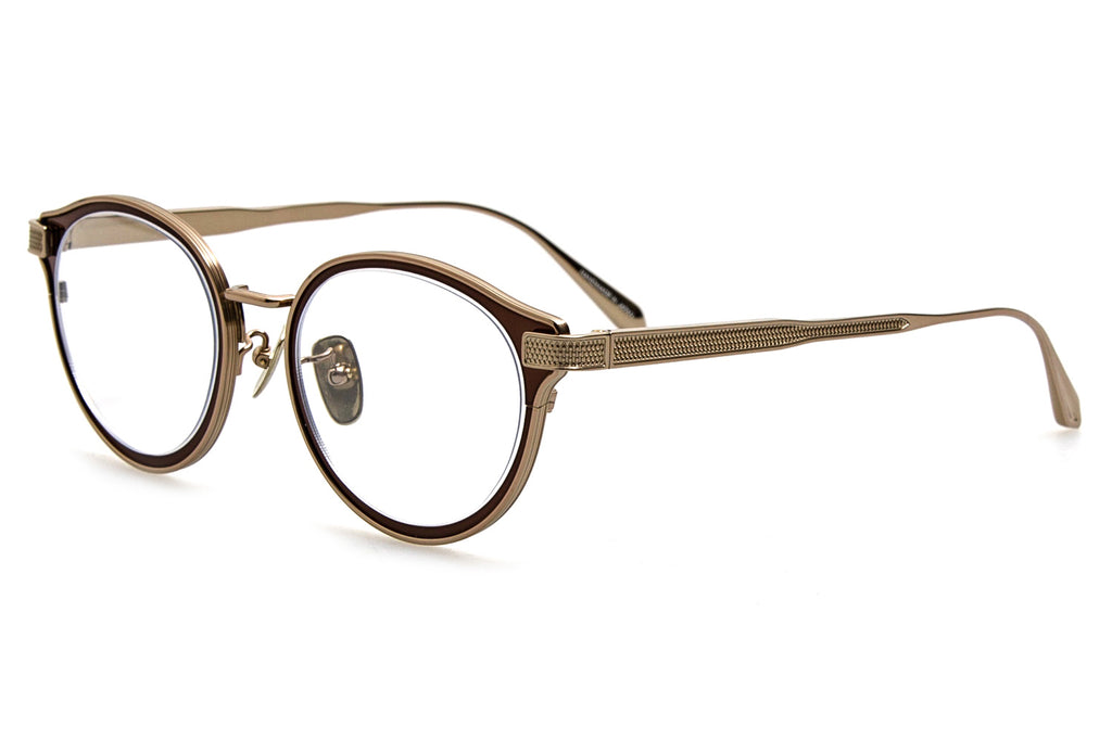 Linda Farrow - Anthony Eyeglasses Metallic Brown/Light Gold (C2)