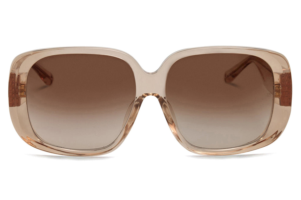 Linda Farrow - Astrid Sunglasses Ash/Rose Gold (C3)