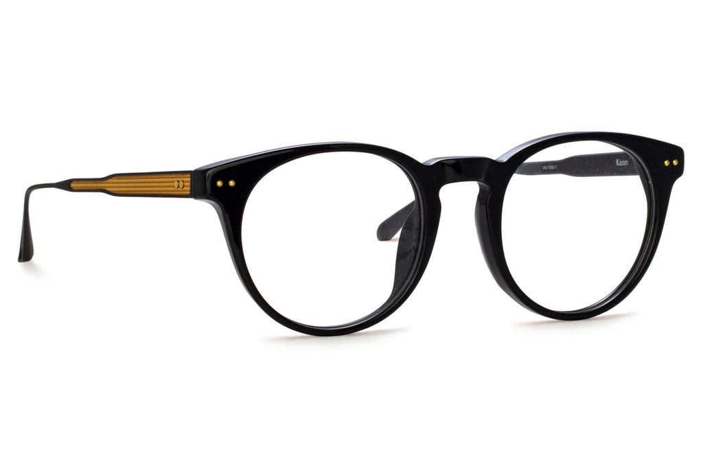 Linda Farrow - Kaan Eyeglasses Black/Yellow Gold (C1)