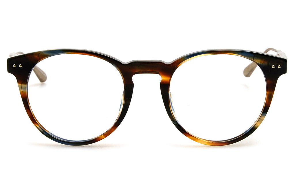 Linda Farrow - Kaan Eyeglasses Earth Horn/Light Gold (C2)