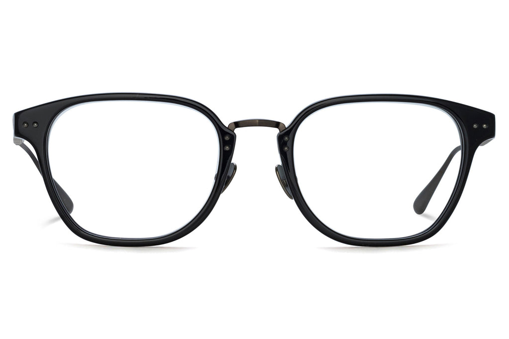 Linda Farrow - Jeffrey Eyeglasses Black/Matte Nickel (C3)