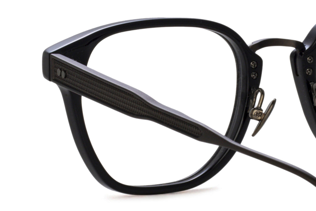 Linda Farrow - Jeffrey Eyeglasses Black/Matte Nickel (C3)