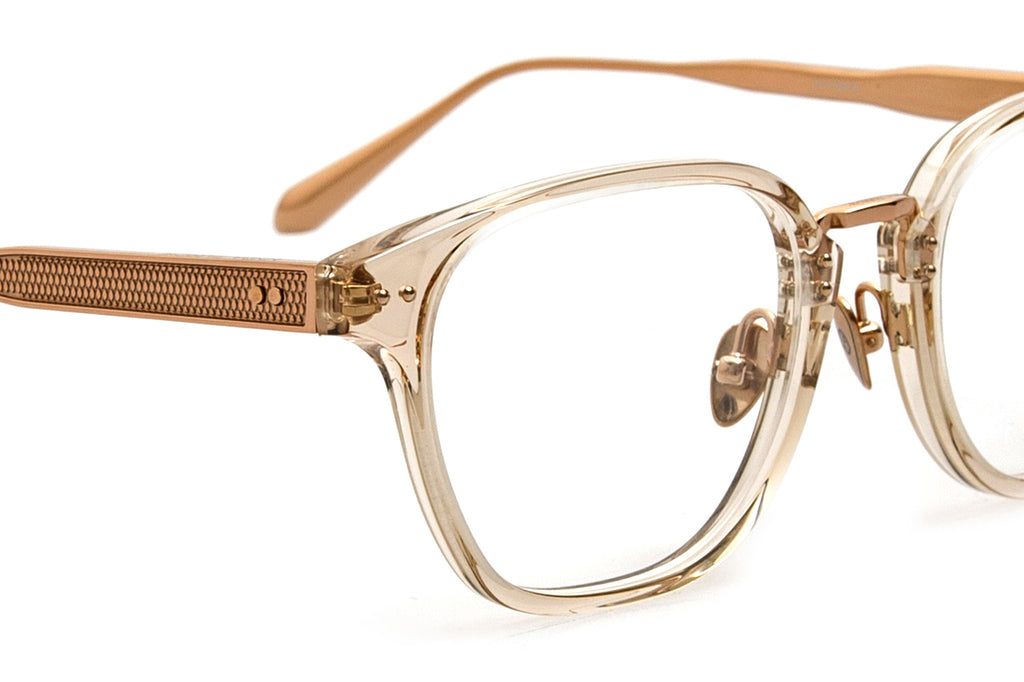 Linda Farrow - Jeffrey Eyeglasses Ash/Rose Gold (C4)